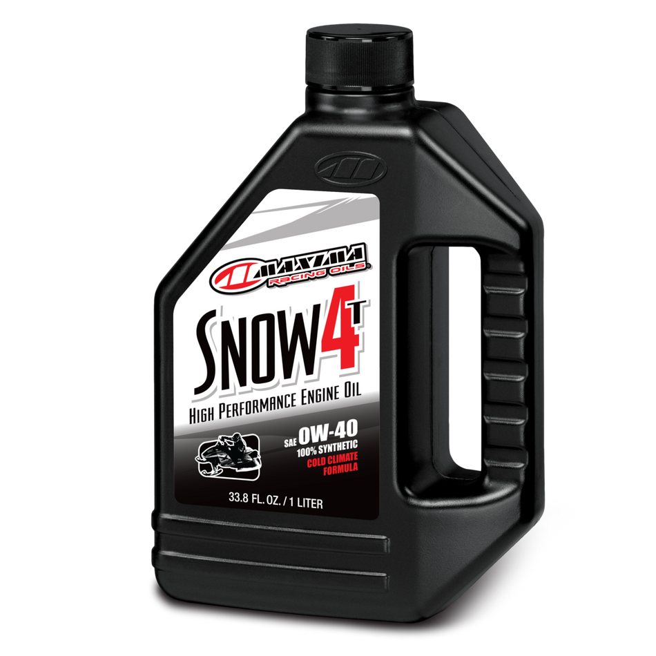 SNOW 4T FULL SYN 0W40 1 LITER / 33.8 OZ