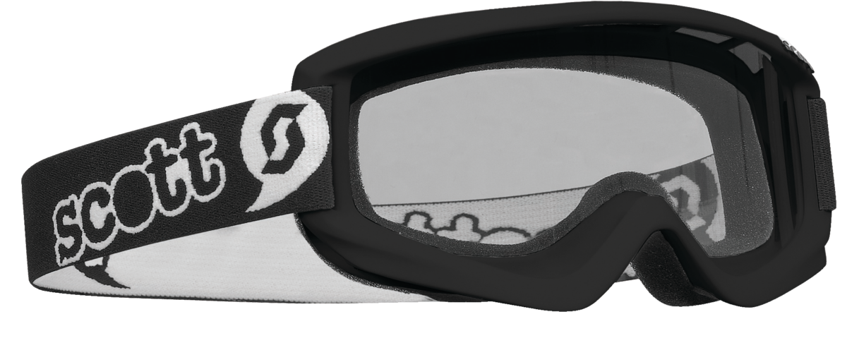AGENT BLK CLEAR LENS
