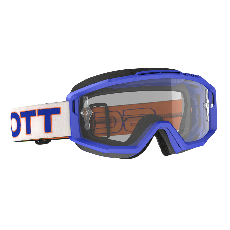 SPLIT OTG WHT/BLUE CLEAR WORKS LENS