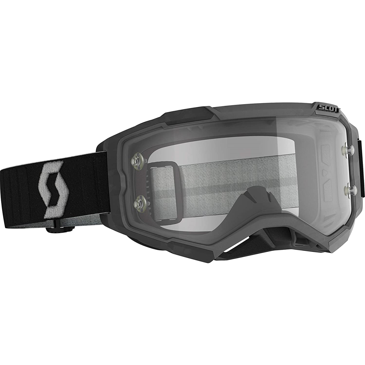 FURY CLEAR BLK/GREY W/CLEAR WORK
