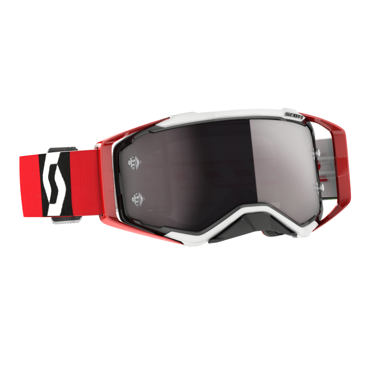 PROSPECT RED/BLK W/SILV CHROME