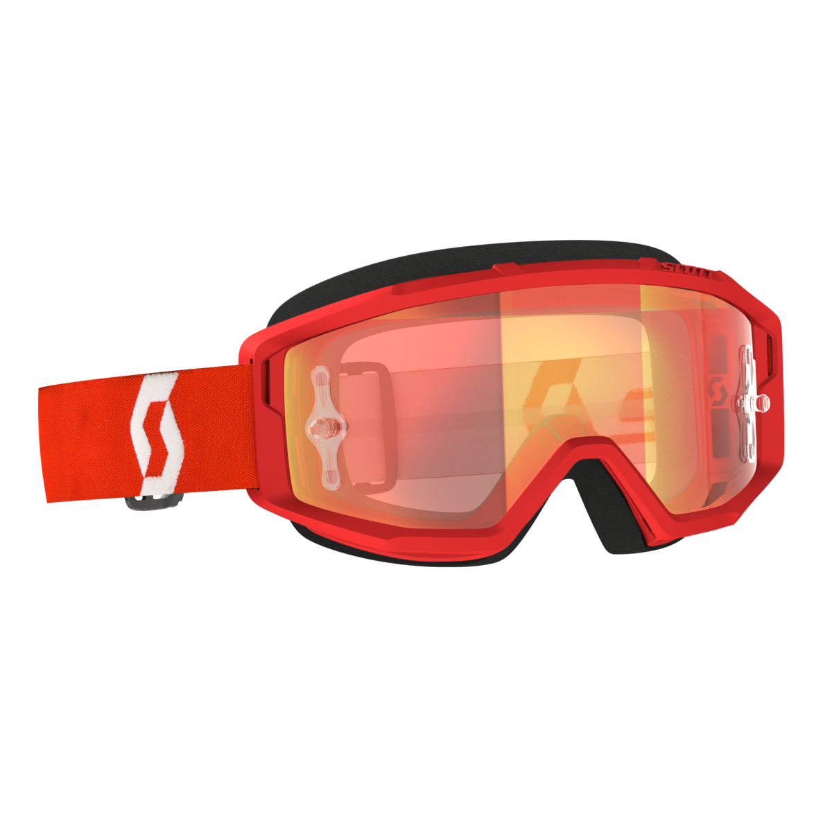PRIMAL RED/WHT W/ ORG CHROME