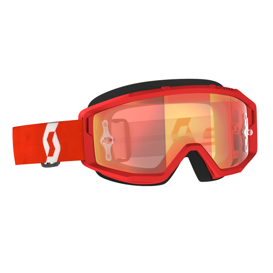 PRIMAL RED/WHT W/ ORG CHROME