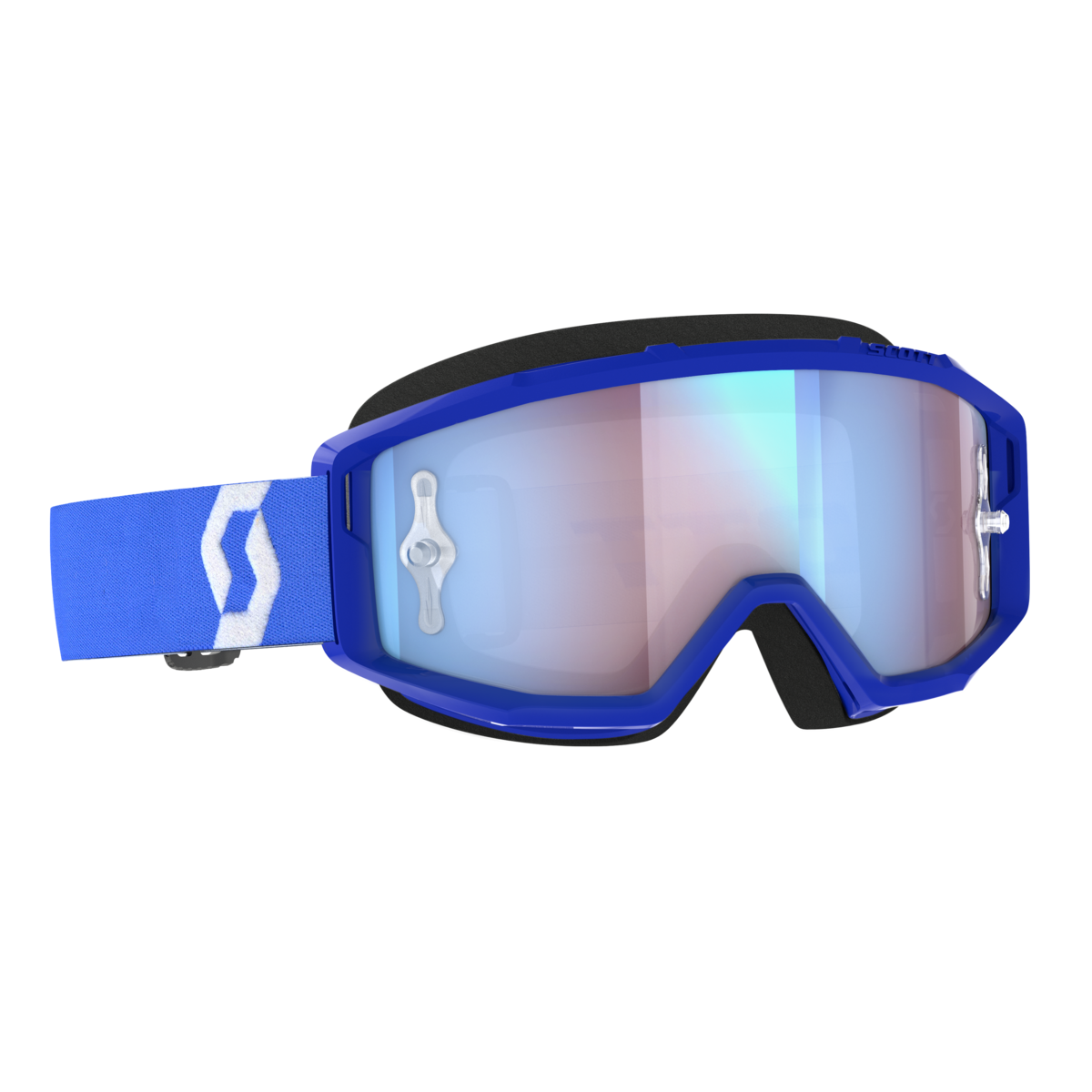 PRIMAL BLU/WHT W/SILV CHROME