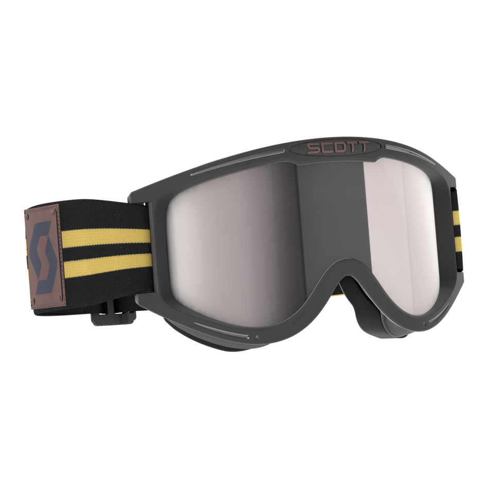 89X ERA GOGGLE BLK/BGE W/SILV CHROME