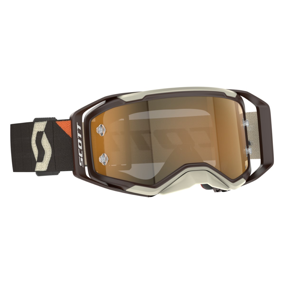 PROSPECT 2.0 AMP BRN/ BEIGE GOLD CHRM