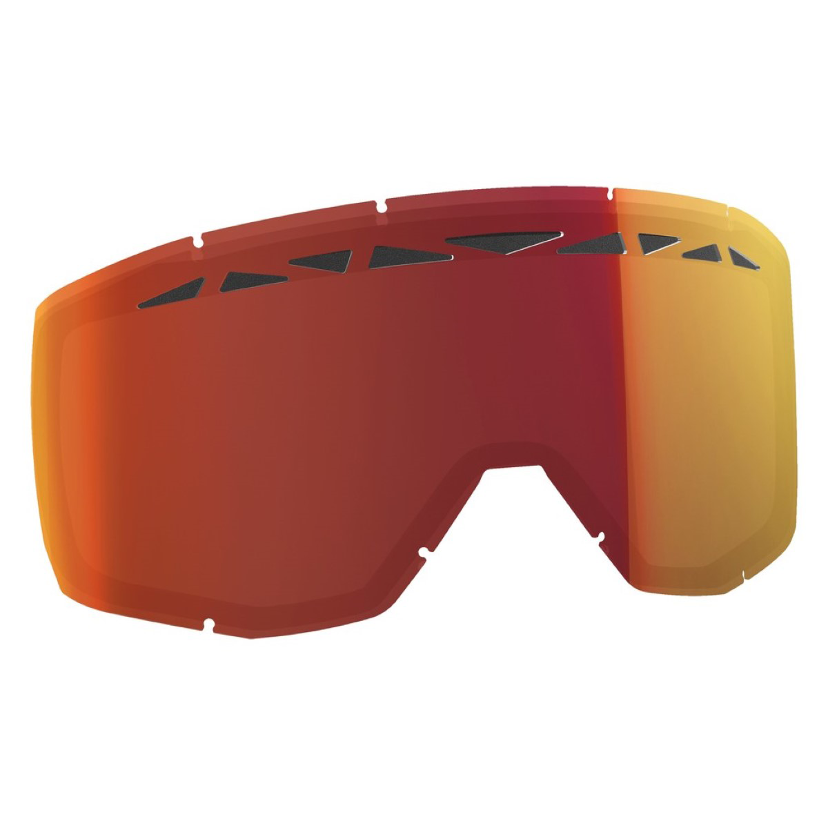 SNO LENS DL ACS ILLUM RED CHROME
