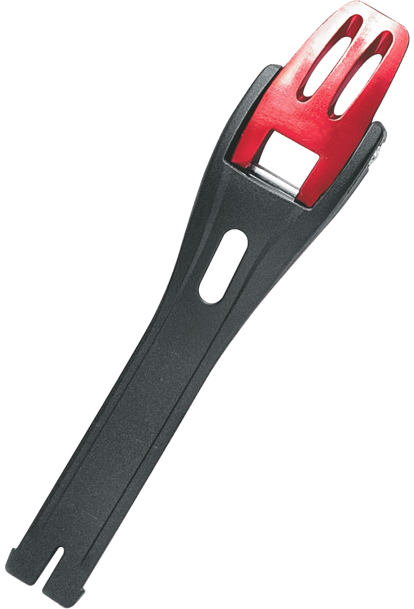 ALUM BUCKLE PRO2/COMP2 14CM RED