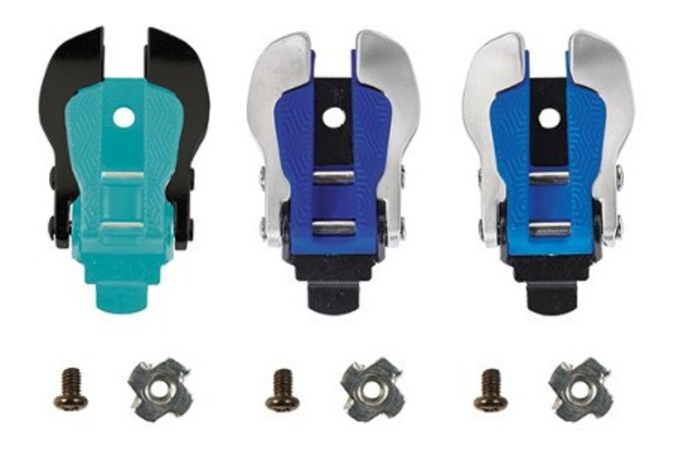 ALU & NYLON BUCKLE SIL/BRIGHT BLUE (1 PI