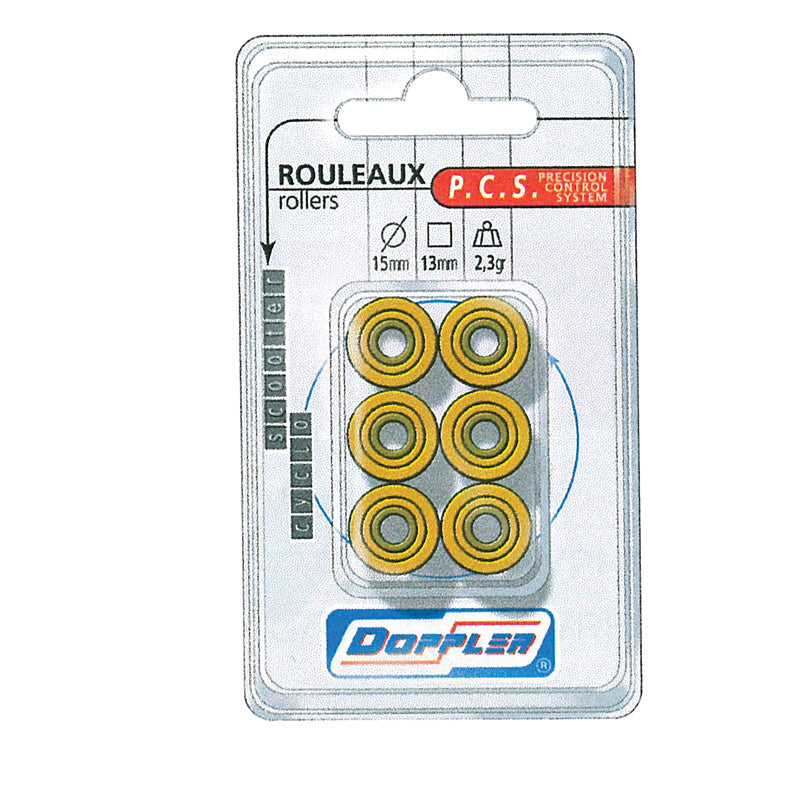 CLUTCH ROLLERS 15X13MM 40GR.
