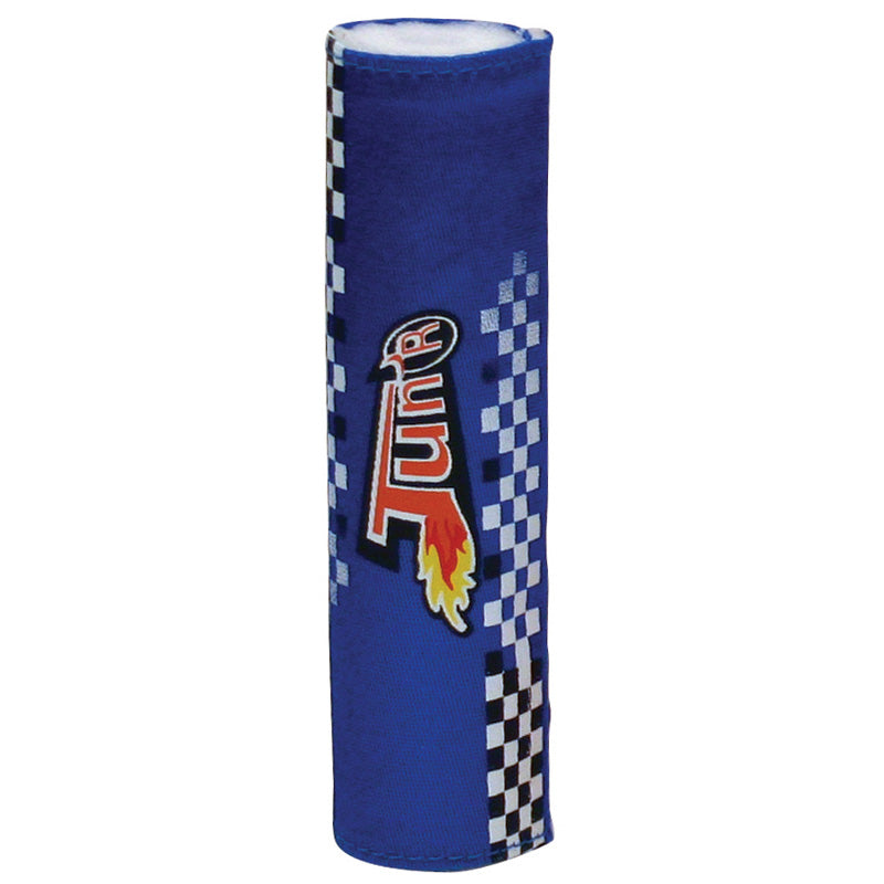 HANDLEBAR FOAM TUNR DRAUGHTBOARD BLUE.