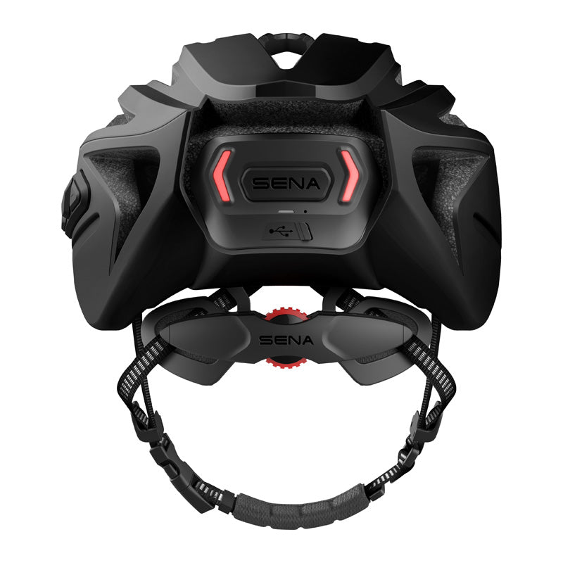 R2 BLUETOOTH CYCLING HELMET MATT BLACK L SIZE