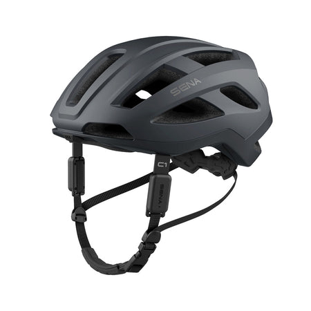 C1 SMART CYCLING HELMET MATT GRAY L SIZE