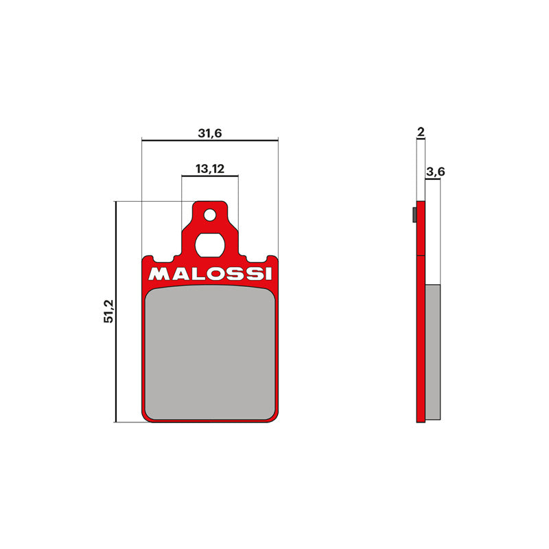 BRAKE PAD MHR (FA083)