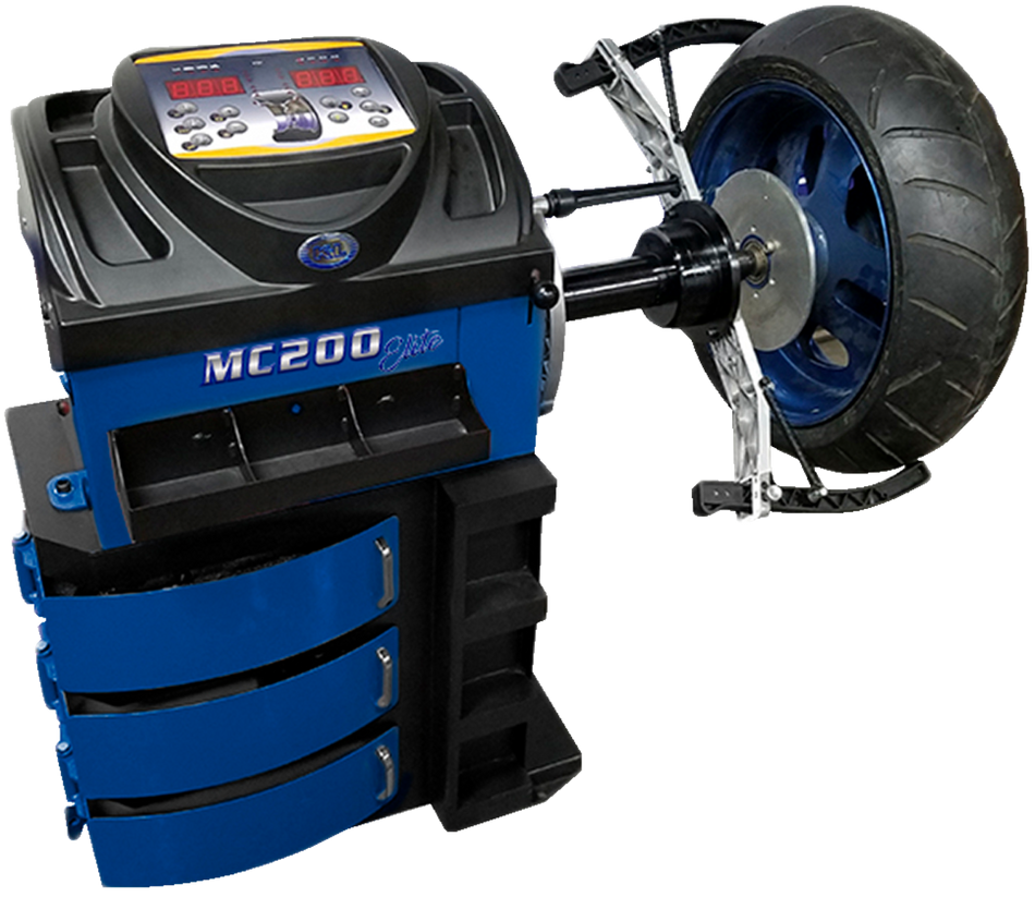 MC200 ELITE WHEEL BALANCER BLUE