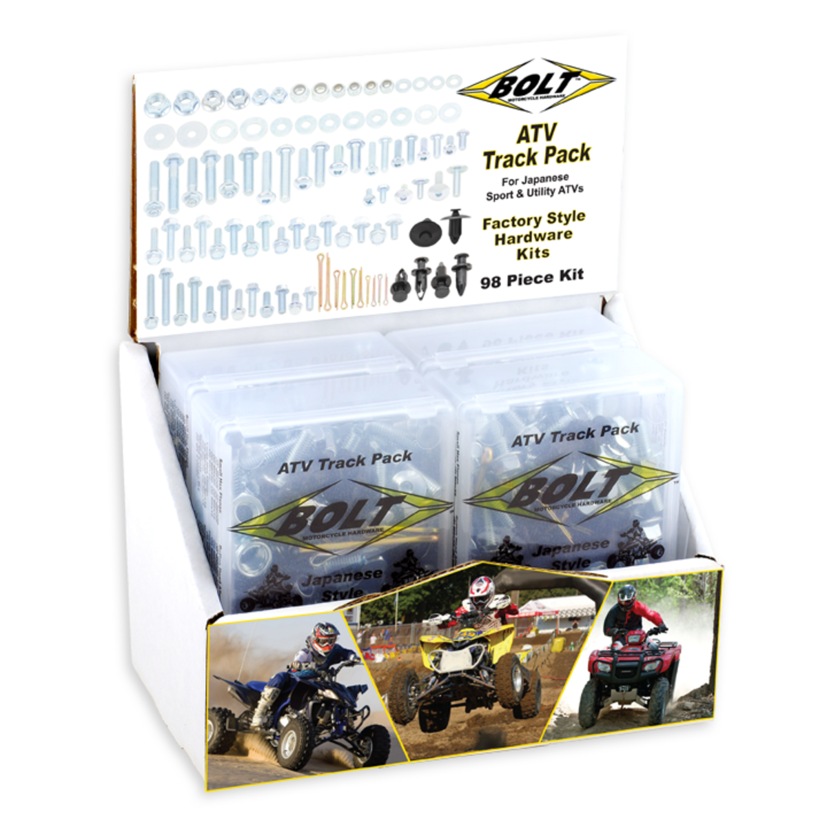 ATV TRACK PACK 6-KIT POP DISPLAY
