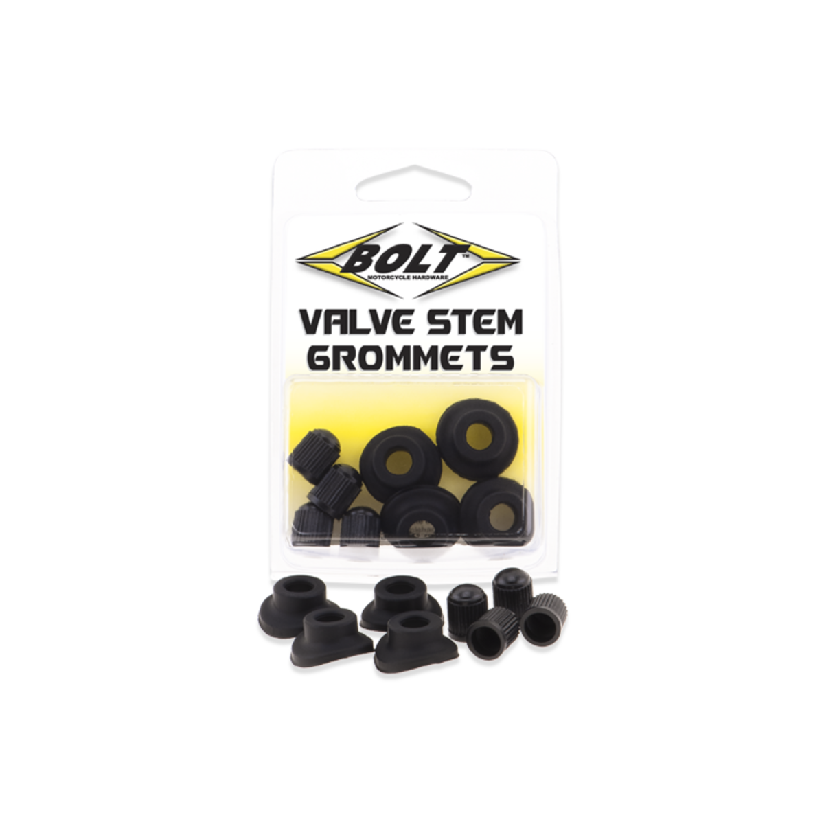 VALVE STEM GROMMETS & CAPS