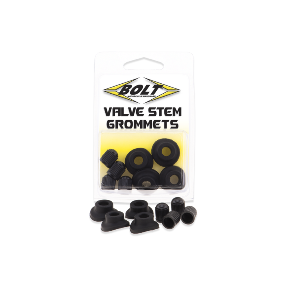 VALVE STEM GROMMETS & CAPS