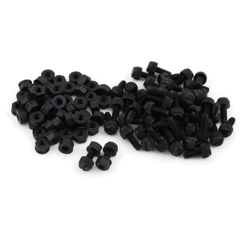 NYLON LICENSE PLATE BOLTS/NUTS (50)