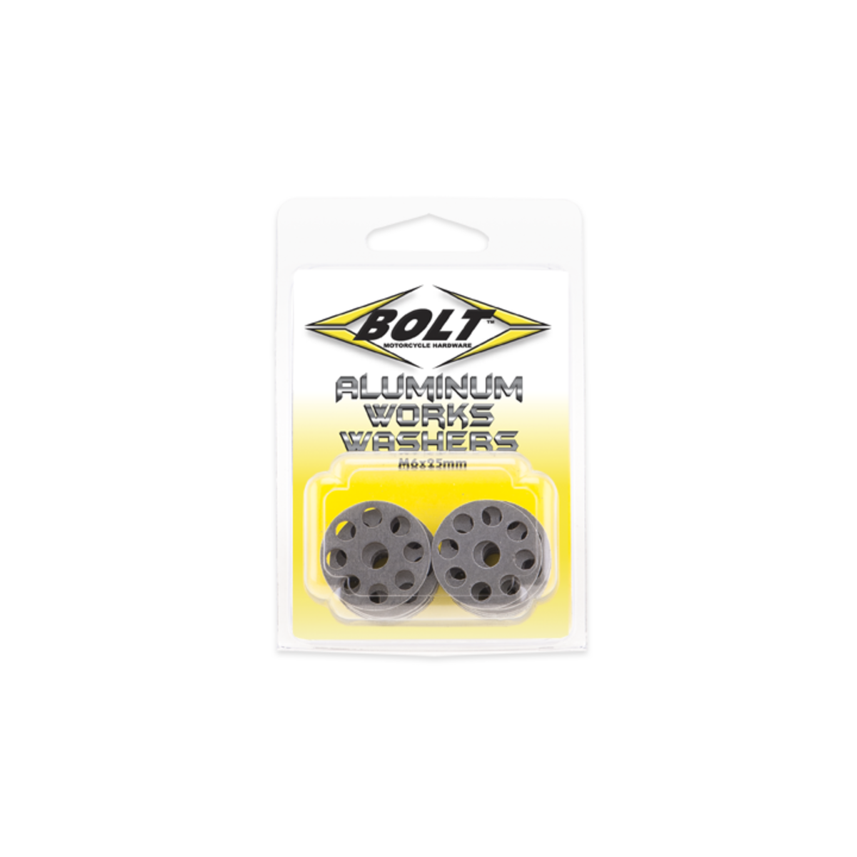 25MM ALUMINUM WORKS WASHERS (10)