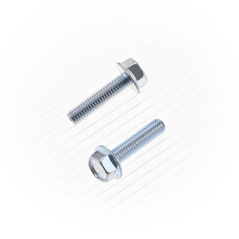 M6X1.0X25 10MM HEX FLANGE BOLT