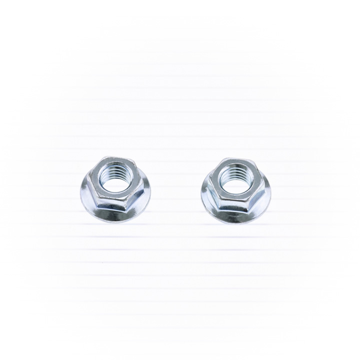M8X1.25 FLANGE NUT 12MM A/F
