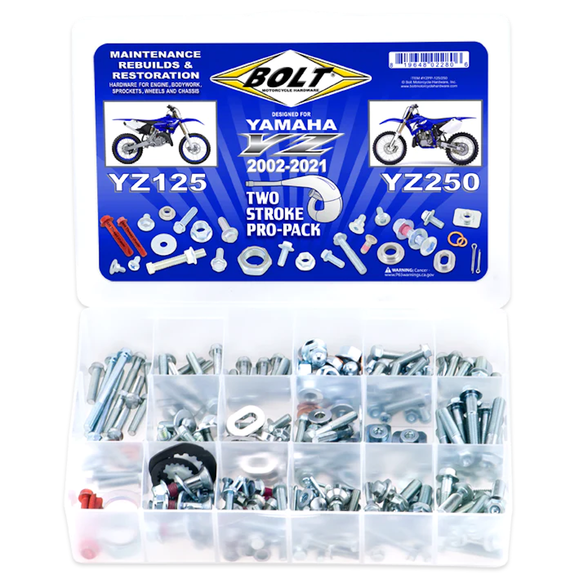 PROPACK 2STR YAM YZ125/250 02-21