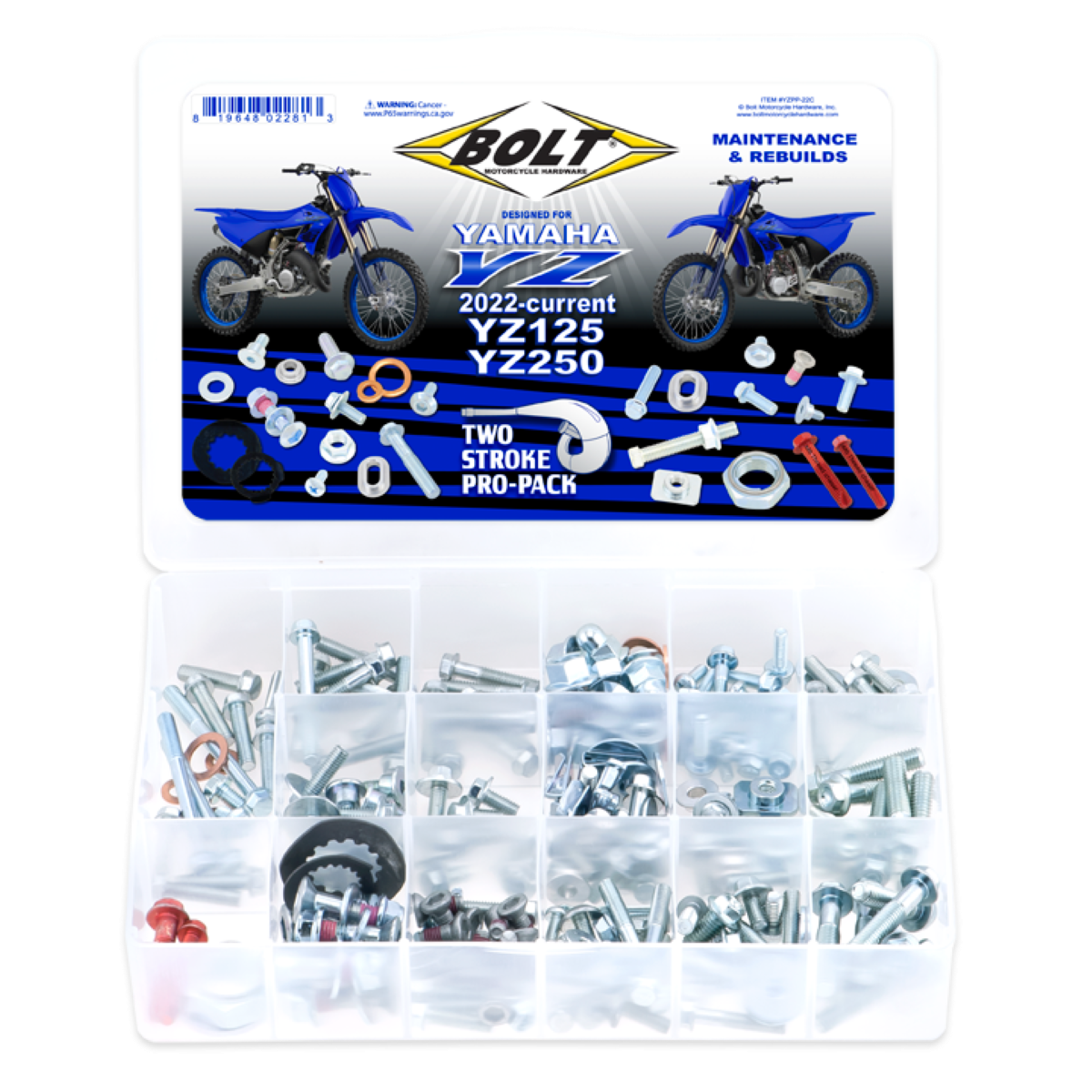 PROPACK 2STR YAM YZ125/250 22 +