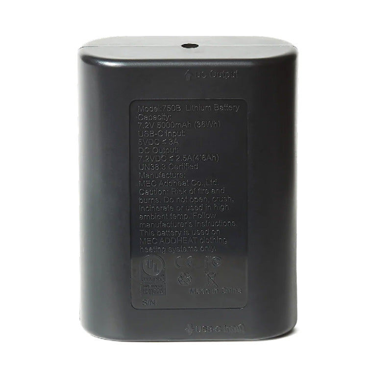 750B 7.2V 5000MAH LI-ION BATTERY