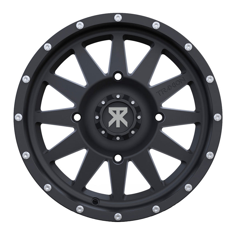 TRAXION X-5 WHEEL  14X7 4/110 6+1 (BLACK)