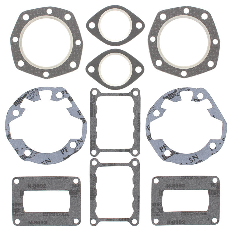 %TOP END GASKET KIT CCW KEC 440 REED VALVE 22 LATE