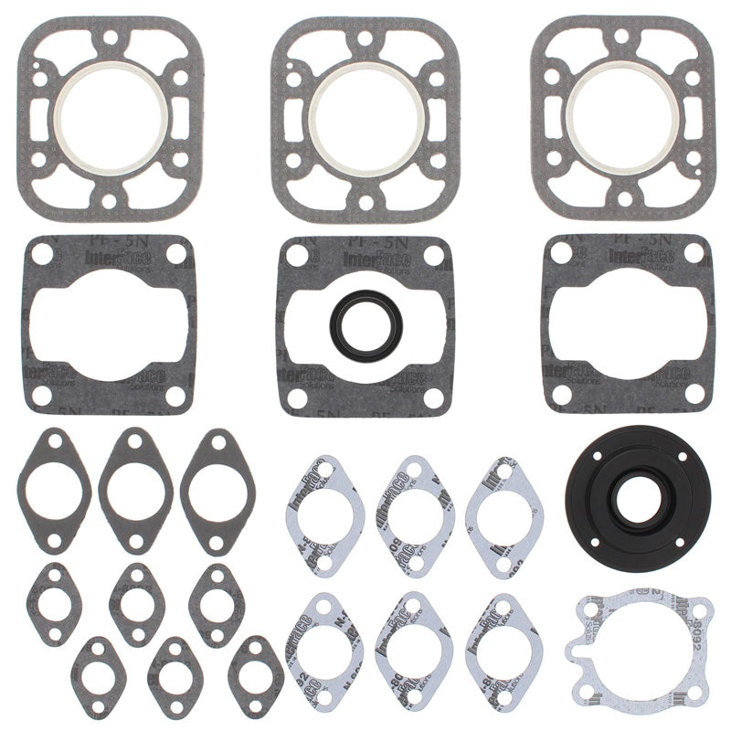 %COMPLETE GASKET KIT WITH SEALS BRU 440 58MM BORE