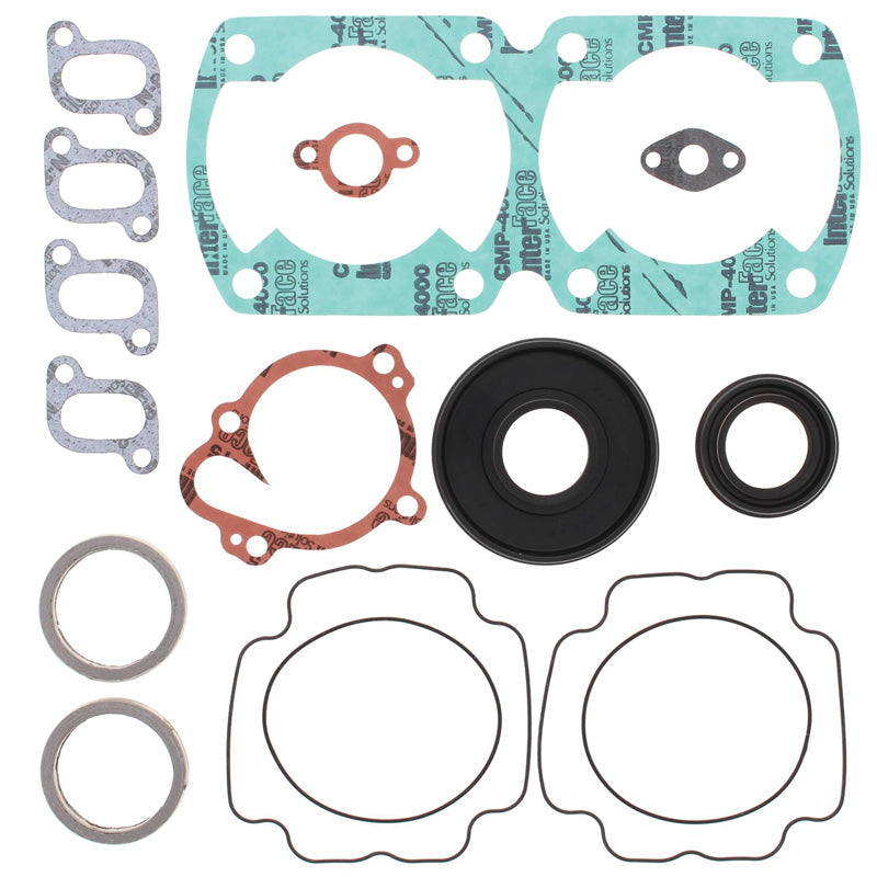 %COMPLETE GASKET KIT W/SEALS YAMAHA SRX440 77-80