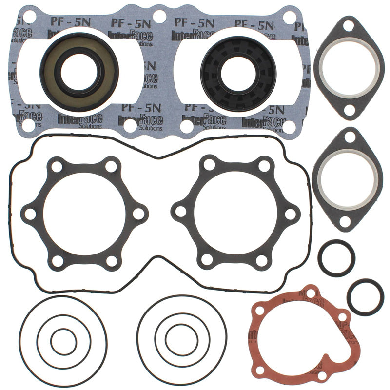 %COMPLETE GASKET KIT W/SEALS POL 440 XC 97