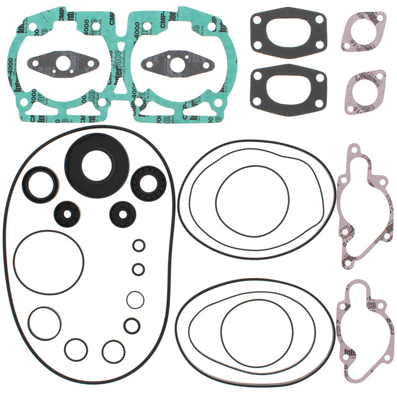 COMPLETE GASKET KIT W/SEALS FORMULA 500/DLX 97-00