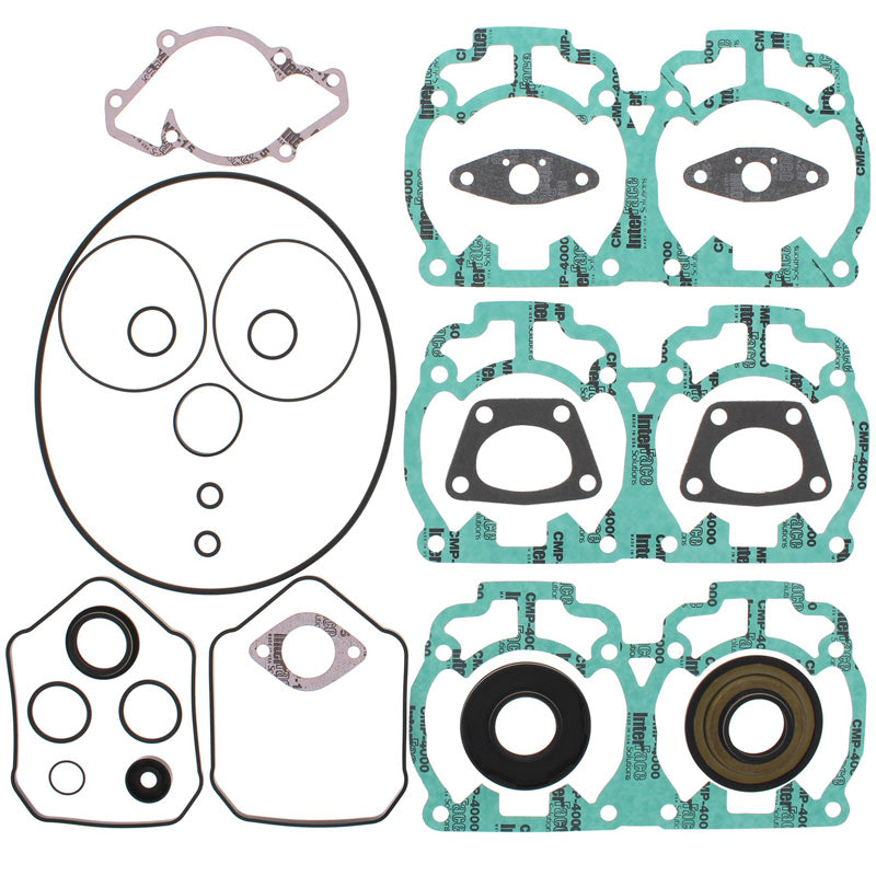 %COMPLETE GASKET KIT W/SEALS SKI-DOO MX Z 600 99