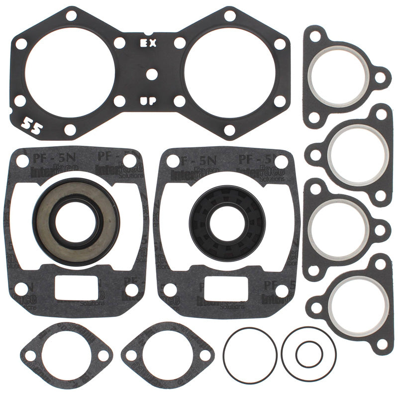 COMPLETE GASKET KIT W/SEALS POL 550 CLASSIC 02