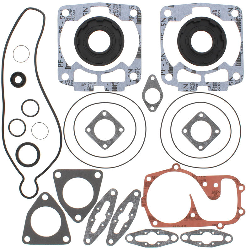 COMPLETE GASKET KIT W/SEALS POL 600 CLASSIC 01-06