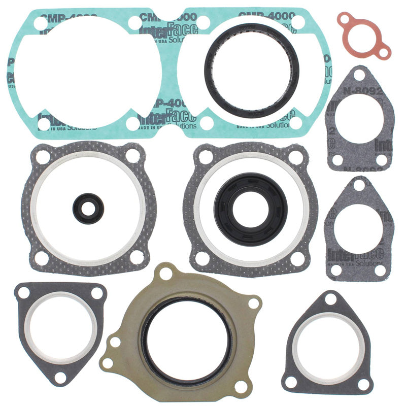 COMPLETE GASKET KIT W/SEALS YAM ENTICER ET340TR 92