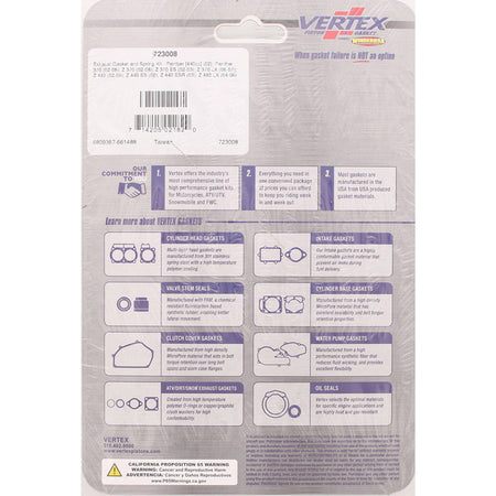 %EXHAUST GASKET AND SPRING KIT AC PANTHER 370 02-0