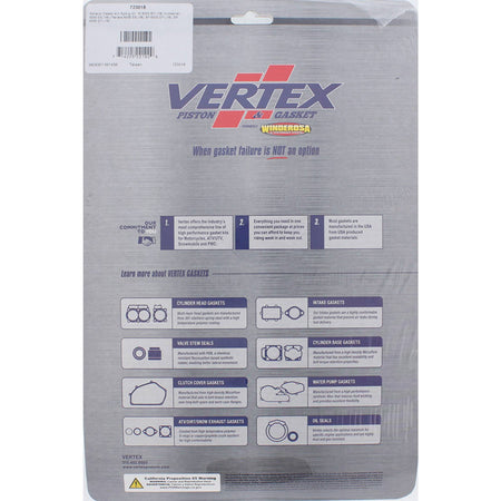 %EXHAUST GASKET AND SPRING KIT AC M 6000 EFI 2018