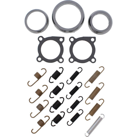 %EXHAUST GASKET AND SPRING KIT AC F800 EFI ALL MOD
