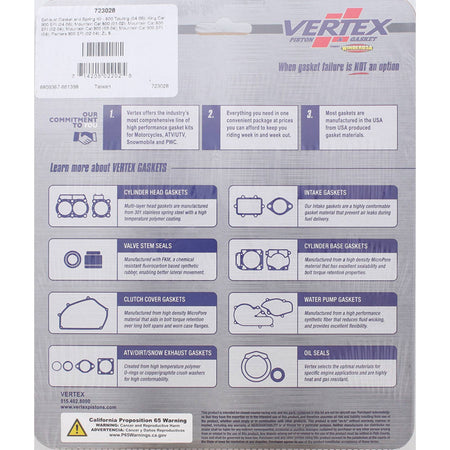 %EXHAUST GASKET AND SPRING KIT AC MOUNTAIN CAT 800