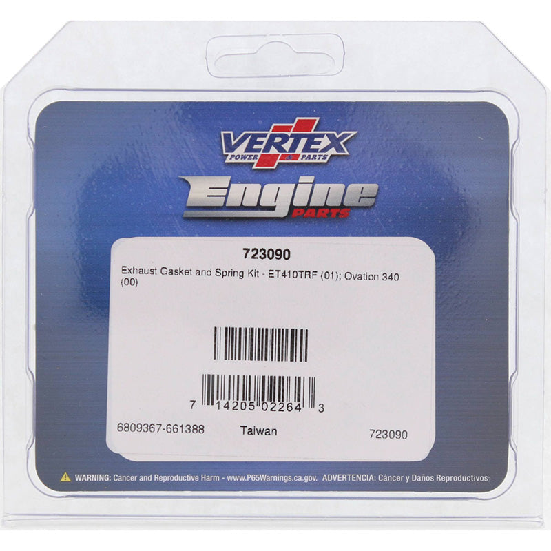 %EXHAUST GASKET AND SPRING KIT YAM OVATION 340 200