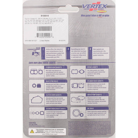 TOP END GASKET KIT ARCTIC CAT 550 H1 FIS 10-11