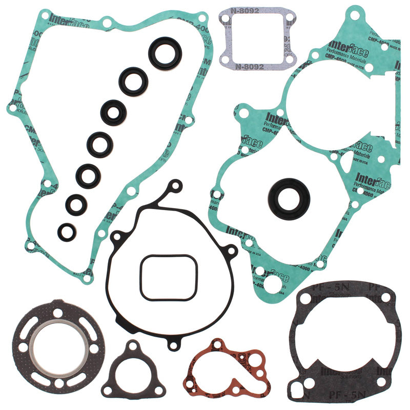FULL GASKET KIT W/SEALS HONDA CR80R 86-91