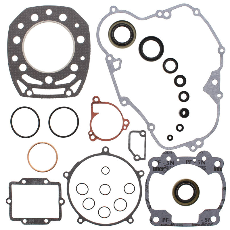 FULL GASKET KIT W/SEALS KAWASAKI KX500 86-87