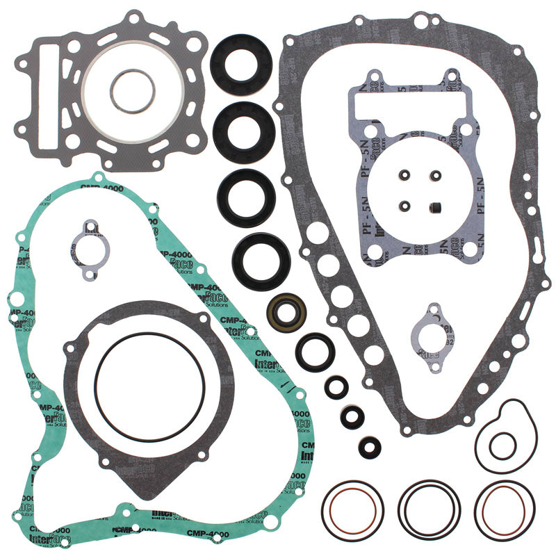 FULL GASKET KIT W/SEALS A.CAT 400 2X4 98-01