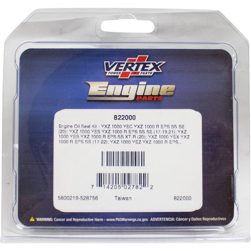 WATER PUMP REBUILD KIT YAM YXZ1000R EPS 2016-2023