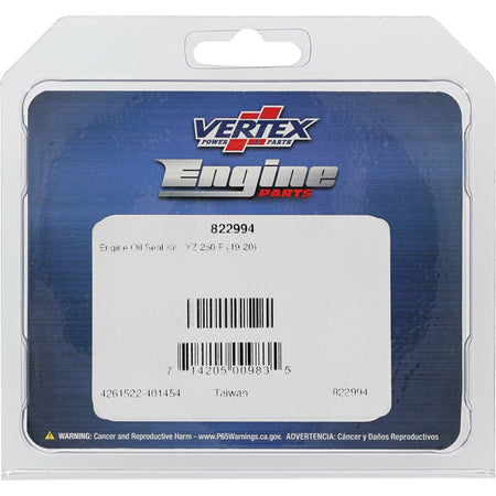 OIL SEAL KIT YAMAHA YZ250F 19-20